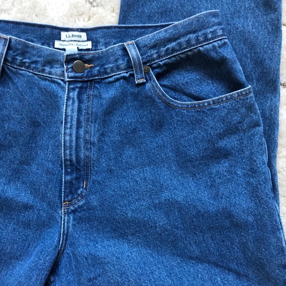 *VINTAGE* LL Bean Mom Jeans - Picture 3 of 4